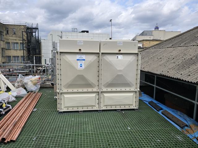 Rooftop tank